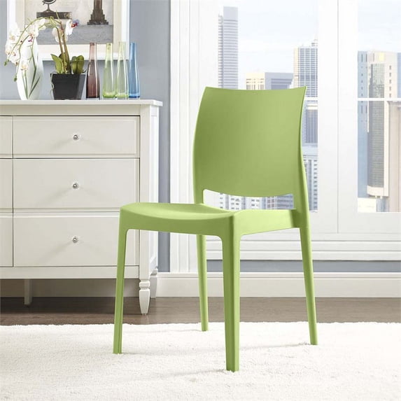 Modway Scoot Dining Chair for Indoor or Outdoor Use, Multiple Colors