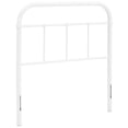 thumbnail image 1 of Modway Serena Twin Powder Coated Steel Headboard in White, 1 of 3