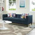 thumbnail image 1 of Modway Serve Upholstered Fabric Sofa in Azure, 1 of 4