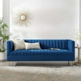 thumbnail image 1 of Shift Channel Tufted Performance Velvet Sofa-EEI-4132, 1 of 5