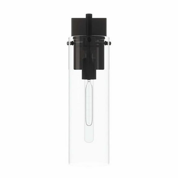 Modway Skylark Wall Sconce in Clear Black