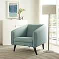 thumbnail image 1 of Modway Slide Upholstered Fabric Armchair in Laguna, 1 of 6