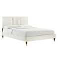 thumbnail image 1 of Sofia Channel Tufted Performance Velvet Twin Platf, 1 of 8