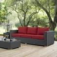 thumbnail image 1 of Modway Sojourn Outdoor Patio Sunbrella® Sofa in Canvas Red, 1 of 5