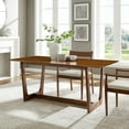 thumbnail image 1 of Modway Solara 71" Rectangle Wood Dining Table in Walnut, 1 of 9