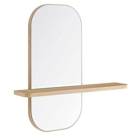 Modway Solstice Mirror in Oak