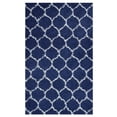 thumbnail image 1 of Modway Solvea Moroccan Trellis 8x10 Shag Area Rug in Navy and Ivory, 1 of 7