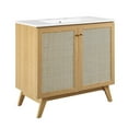 thumbnail image 1 of Modway Soma 36” Bathroom Vanity in Oak White, 1 of 10