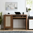 thumbnail image 1 of Modway Soma 47" Office Desk in Walnut, 1 of 8