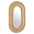 thumbnail image 1 of Modway Sovana Oval Rattan Wall Mirror, 1 of 8
