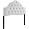 thumbnail image 1 of Modway Sovereign Full Diamond Tufted Performance Velvet Headboard in White, 1 of 4