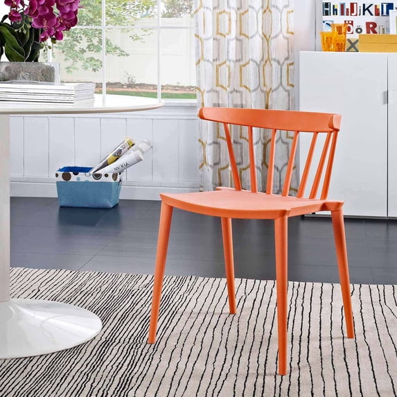 Modway Spindle Stackable Dining Side Chair, Multiple Colors
