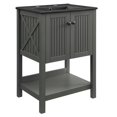 thumbnail image 1 of Modway Steam 24" Bathroom Vanity in Gray Black, 1 of 10