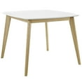 thumbnail image 1 of Modway Stratum 40" Modern Style MDF Wood Dining Table in White, 1 of 4