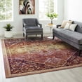 thumbnail image 1 of Success Tahira Transitional Distressed Vintage Floral Moroccan Trellis 5x8 Area Rug, 1 of 7