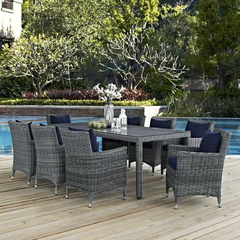 Sunbrella dining set deals