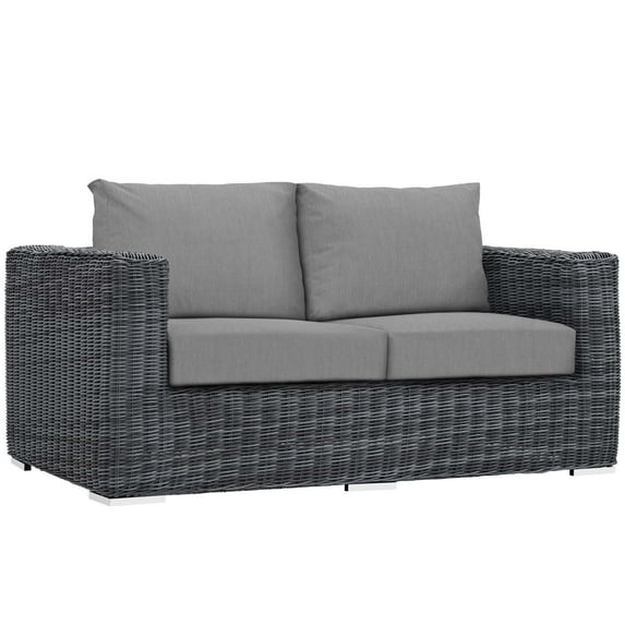 Modway Summon Outdoor Patio Sunbrella® Loveseat, Multiple Colors