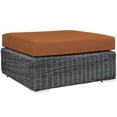 thumbnail image 1 of Modway Summon Outdoor Patio Sunbrella? Square Ottoman in Canvas Tuscan, 1 of 4