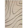 thumbnail image 1 of Modway Surge Swirl Abstract 5x8 Indoor and Outdoor Area Rug in Light and Dark Beige, 1 of 9