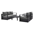 thumbnail image 1 of Modway Tahoe 4-Piece Outdoor Patio Powder-Coated Aluminum Set, 1 of 15