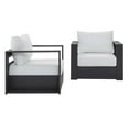 thumbnail image 1 of Modway Tahoe 2-Piece Outdoor Patio Powder-Coated Aluminum Armchair Set, 1 of 7