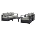 thumbnail image 1 of Modway Tahoe Outdoor Patio Powder-Coated Aluminum 4-Piece Set, Multiple Colors, 1 of 15