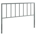 thumbnail image 1 of Modway Tatum King Modern Style Powder Coated Iron Headboard in Gray, 1 of 9