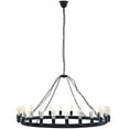 thumbnail image 1 of Modway Teleport 52" Chandelier in Brown, 1 of 5