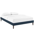 thumbnail image 1 of Modway Tessie Full Fabric Bed Frame with Squared Tapered Legs in Azure, 1 of 6