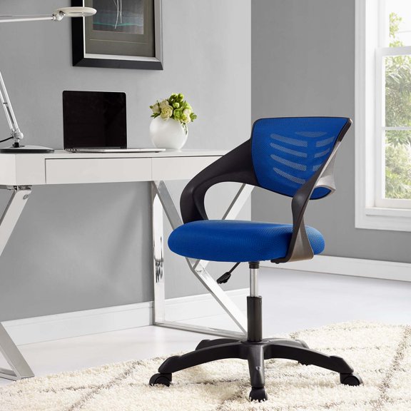 Modway Thrive Mesh Office Chair in Blue