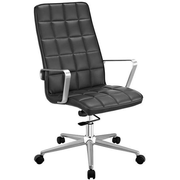 Modway Tile Highback Leatherette Office Chair, Multiple Colors
