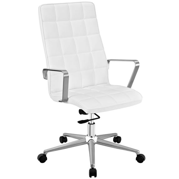 Modway Tile Highback Leatherette Office Chair, Multiple Colors