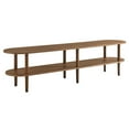 thumbnail image 1 of Torus TV Stand in Walnut, 1 of 9