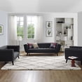 thumbnail image 1 of Modway Toryn Diamond Lattice 8x10 Shag Area Rug in Ivory and Gray, 1 of 7