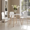 thumbnail image 1 of Modway Track Round Dining Table in White, 1 of 5