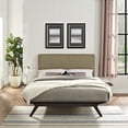 thumbnail image 1 of Modway Tracy 3-Piece MDF and Rubberwood Queen Bedroom Set - Cappuccino/Latte, 1 of 5