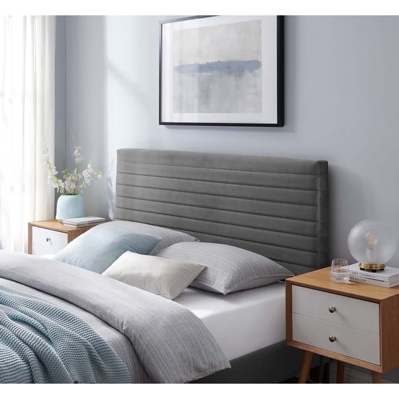 Modway Tranquil King/California King Headboard in Gray