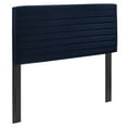 thumbnail image 1 of Modway Tranquil Performance Velvet King/California King Headboard in Blue, 1 of 5