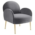 thumbnail image 1 of Transcend Performance Velvet Armchair, 1 of 2
