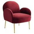 thumbnail image 1 of Transcend Performance Velvet Armchair, 1 of 3