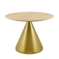 thumbnail image 1 of Modway Tupelo 40" Dining Table in Gold Natural, 1 of 7