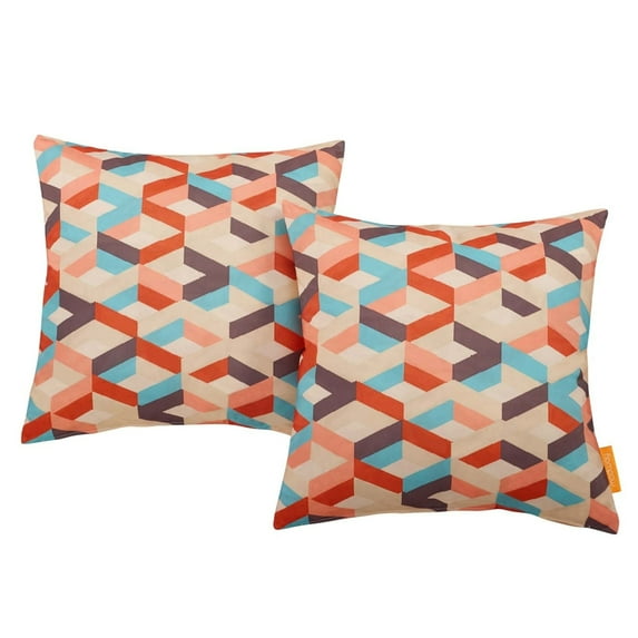 Modway Modway Two Piece Outdoor Patio Pillow Set in Montage