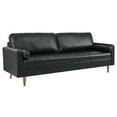 thumbnail image 1 of Valour 88" Leather Sofa, 1 of 9