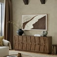 thumbnail image 1 of Veda 72" Mango Wood Sideboard Cabinet in Walnut, 1 of 9