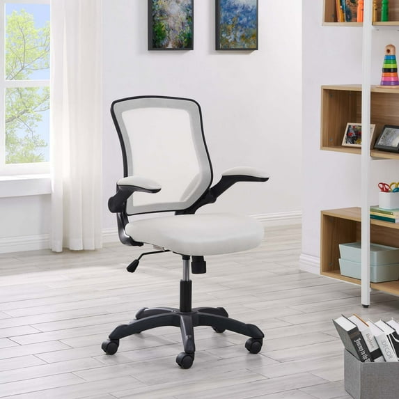 Modway Veer Mesh Office Chair in Gray