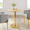 thumbnail image 1 of Modway Verne 28" Dining Table in Gold Natural, 1 of 6