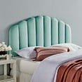 thumbnail image 1 of Modway Veronique Full/Queen Performance Velvet Headboard in Mint, 1 of 11