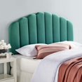 thumbnail image 1 of Modway Veronique Full/Queen Performance Velvet Headboard in Teal, 1 of 10
