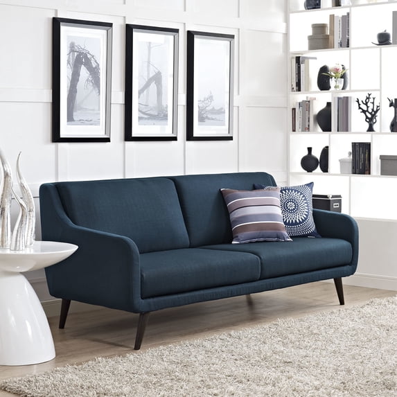 Modway Verve Upholstered Fabric Sofa in Gray