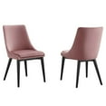 thumbnail image 1 of Viscount Accent Performance Velvet Dining Chairs - Set of 2, 1 of 7
